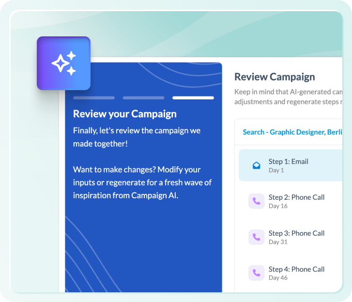 Open interactive Campaign AI (UI update) tour