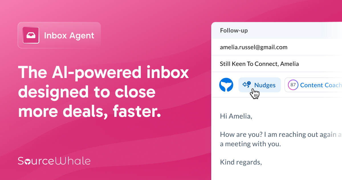 Inbox Agent: AI-Powered Email Assistant for Recruiters | SourceWhale